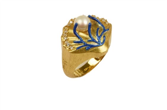 Ring Misis Woman THALASSA in Silver Perla AN03700 - AN03700